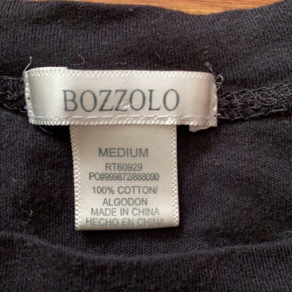 bozzolo black cropped with holes in front as design size: M - Picture 4 of 7